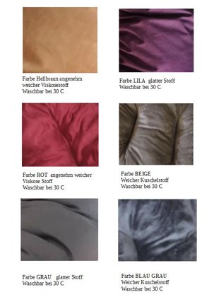 Farbpalette Größe L